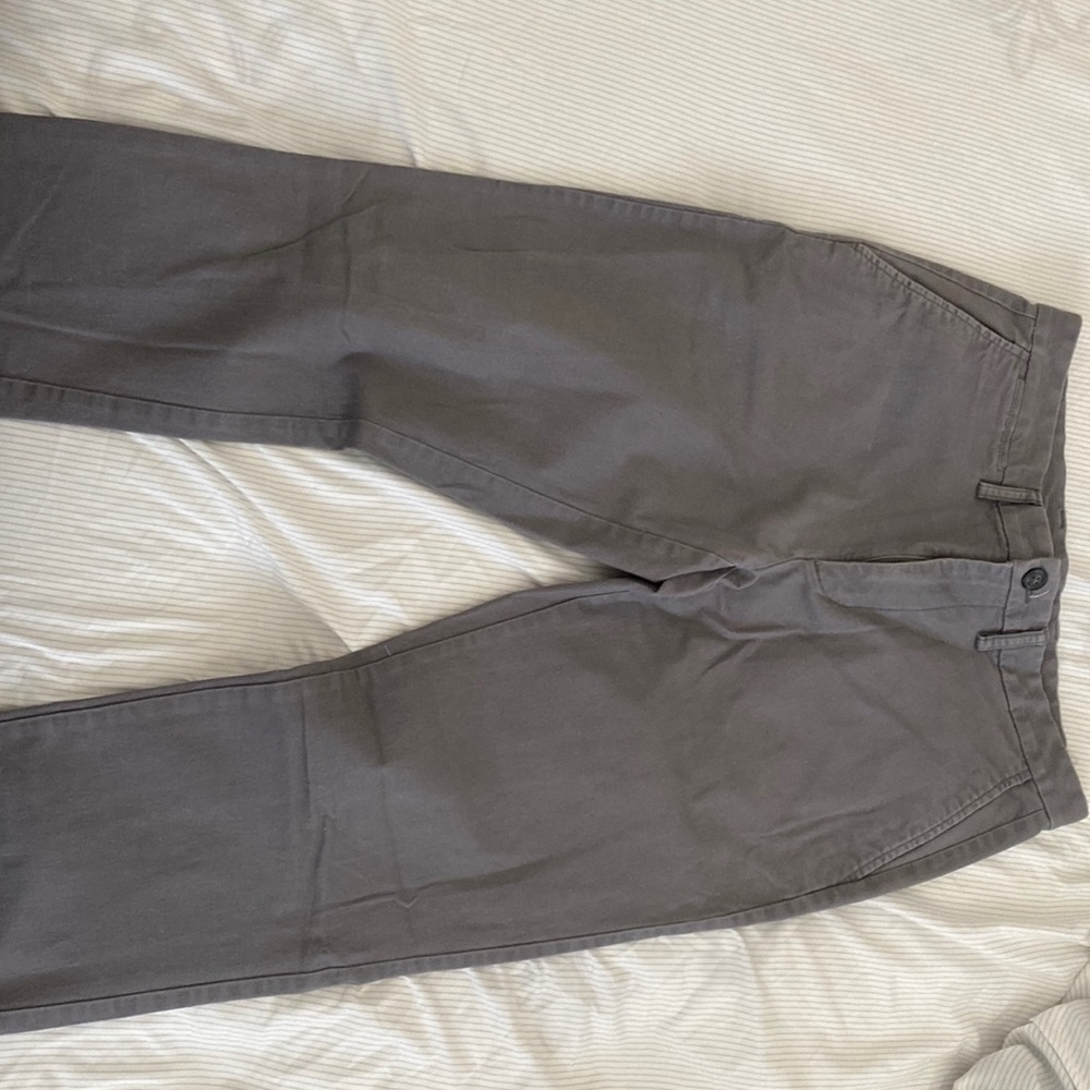 Never won’t grey khakis